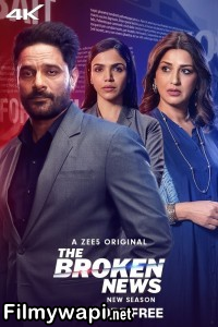 The Broken News (2024) Season 2 Hindi Web Series poster