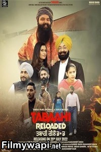 Tabaahi Reloaded (2024) Punjabi Movie poster