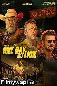 One Day As A Lion (2023) Hollywood Hindi Dubbed poster