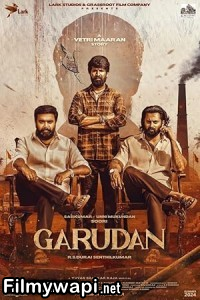 Garudan (2024) Hindi Dubbed Movie poster