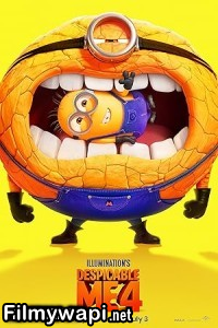 Despicable Me 4 (2024) Hollywood Hindi Dubbed poster