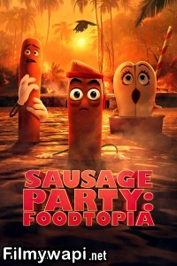 Sausage Party Foodtopia (2024) Hindi Web Series poster