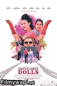 Drive Away Dolls (2024) Hollywood Hindi Dubbed poster