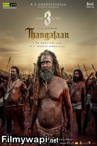 Thangalaan (2024) Hindi Dubbed Movie poster