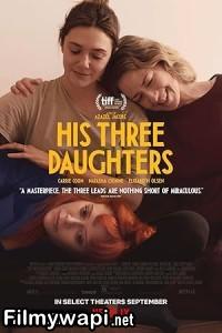 His Three Daughters (2024) Hollywood Hindi Dubbed poster