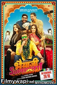 Bhaiaji Superhit (2018) Bollywood Movie poster