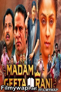 Madam Geeta Rani (2020) Hindi Dubbed Movie poster