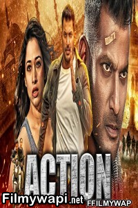 Action (2020) Hindi Dubbed Movie poster