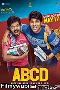 Abcd American Born Confused Desi (2019) Hindi Dubbed Movie poster