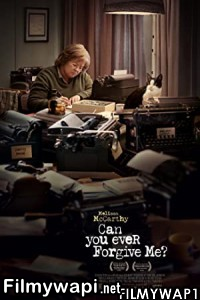 Can You Ever Forgive Me (2018) Hindi Dubbed poster