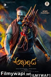 Akhanda (2021) Hindi Dubbed Movie poster