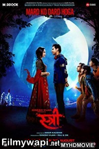 Stree (2018) Bollywood Movie poster