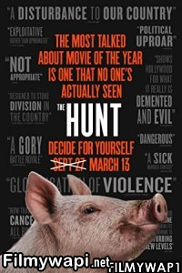 The Hunt (2020) Hindi Dubbed poster