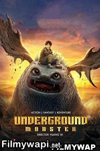 Underground Monster (2022) Hindi Dubbed poster