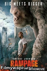 Rampage (2018) Hindi Dubbed poster