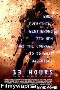 13 Hours (2016) Hindi Dubbed poster