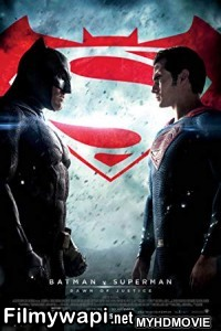 Batman V Superman Dawn Of Justice (2016) Hindi Dubbed poster