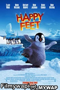 Happy Feet (2006) Hindi Dubbed poster