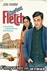 Confess Fletch (2022) Hindi Dubbed poster