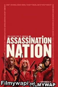 Assassination Nation (2018) Hindi Dubbed poster