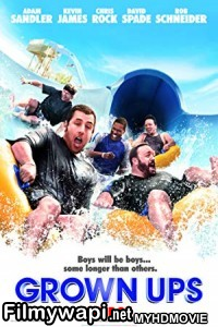 Grown Ups (2013) Hindi Dubbed poster