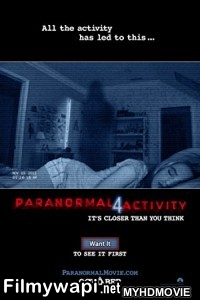 Paranormal Activity 4 (2012) Hindi Dubbed poster