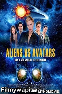 Aliens Vs Avatars (2011) Hindi Dubbed poster