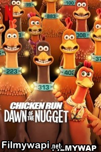 Chicken Run Dawn Of The Nugget (2023) Hindi Dubbed poster