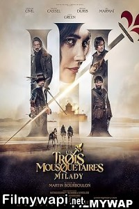 The Three Musketeers   Part Ii Milady (2023) Hollywood Hindi Dubbed poster