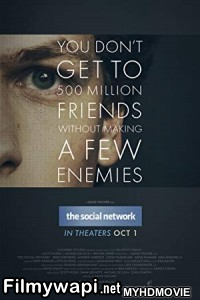 The Social Network (2010) Hindi Dubbed poster