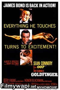 Goldfinger (1964) Hindi Dubbed poster