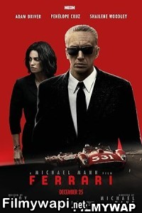 Ferrari (2023) Hollywood Hindi Dubbed poster