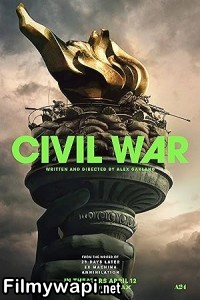 Civil War (2024) English Movie poster