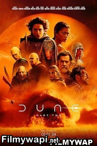 Dune Part Two (2024) Hollywood Hindi Dubbed poster